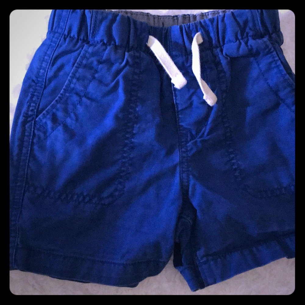 18-24 baby Gap Royal Blue Shorts